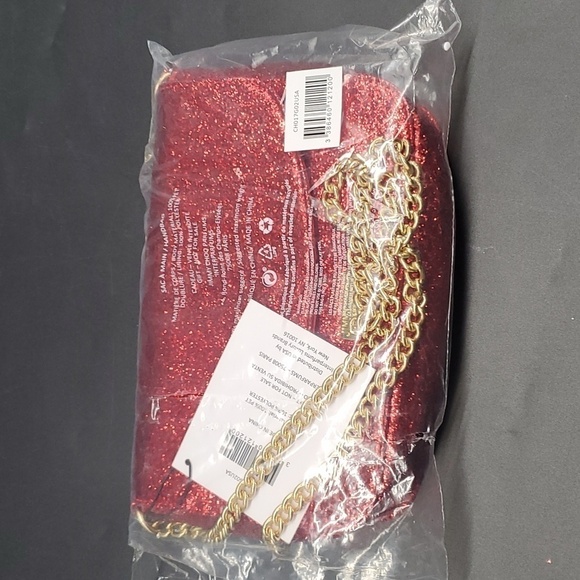 NEW Jimmy Choo Parfums 7.5 X 5 X 2" Beauty Handbag Crossbody - Picture 4 of 14